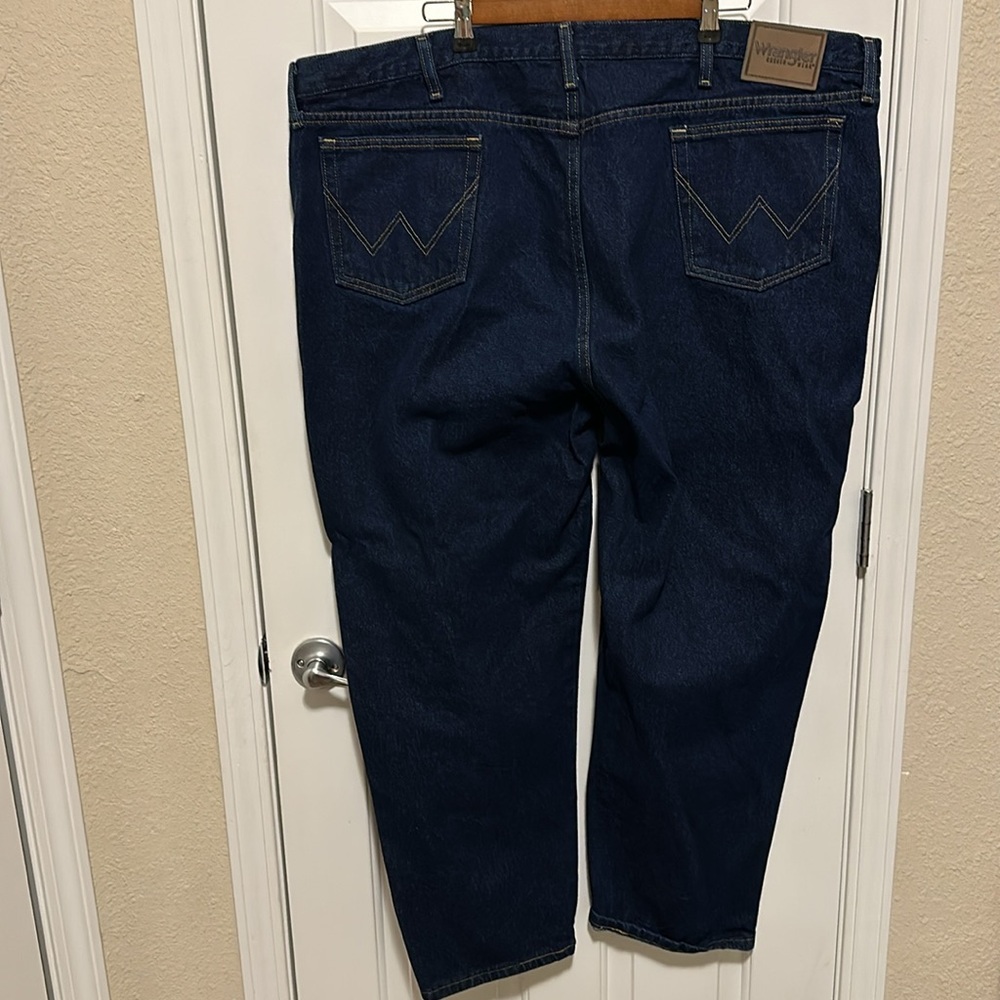 50/30 Men’s Wrangler Big and Tall Jeans - Picture 2 of 4